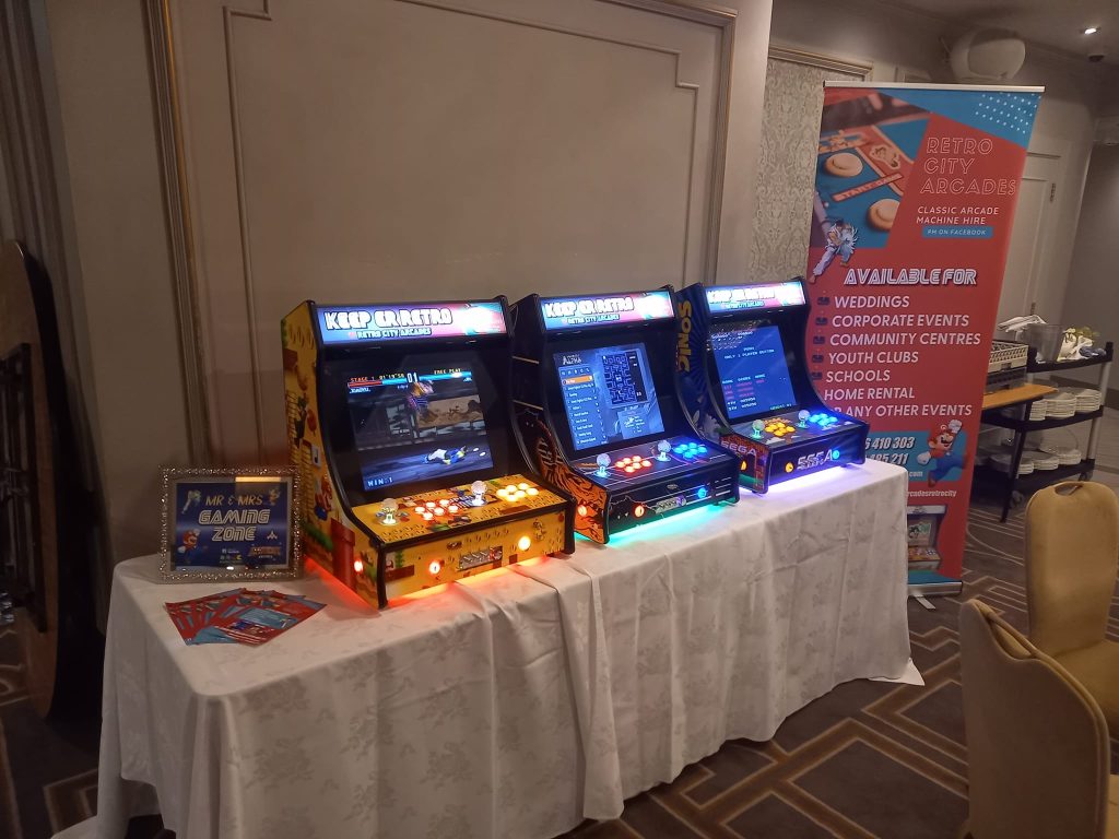 Arcade Gaming Machines from RetroCity Arcades