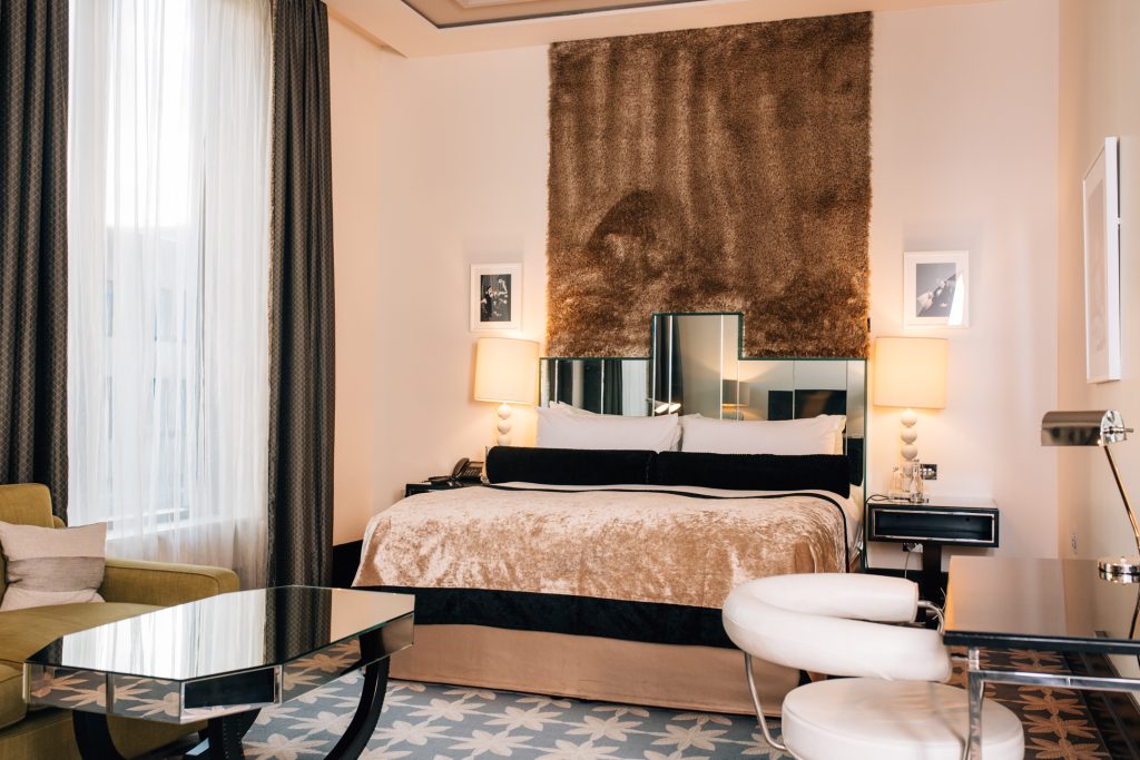 Art Deco Bedroom at The Merchant Hotel, Belfast